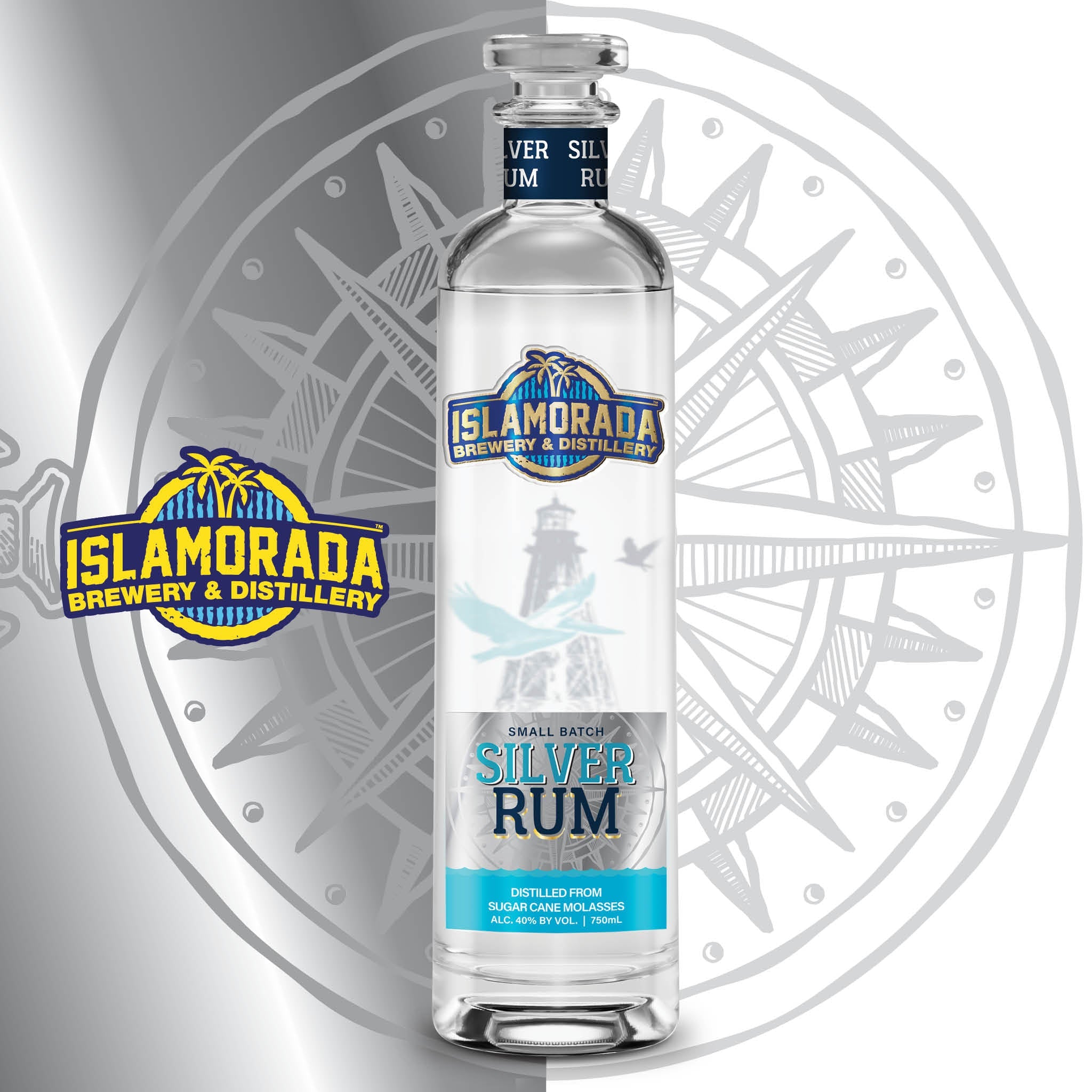 Order Islamorada Brewery & Distillery Silver Rum shipped to you
