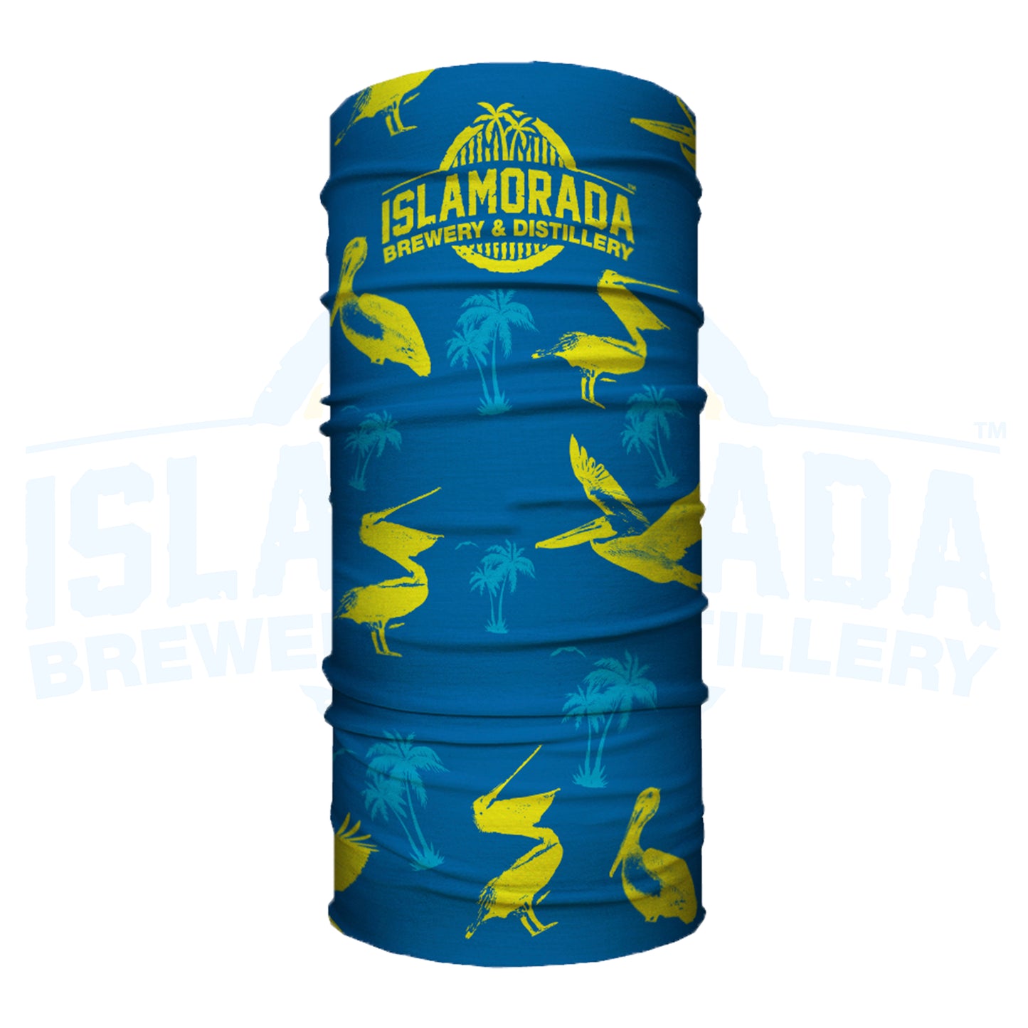 Neck Gaiter Pelican Dark Blue