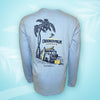 LS Tee Tanned & Tipsy - Blue - Crooked Palm