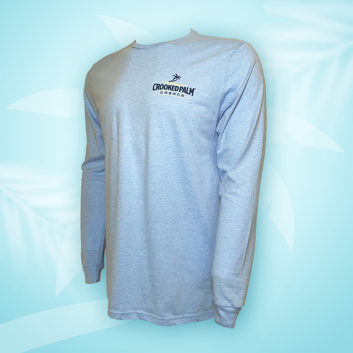 LS Tee Tanned & Tipsy - Blue - Crooked Palm