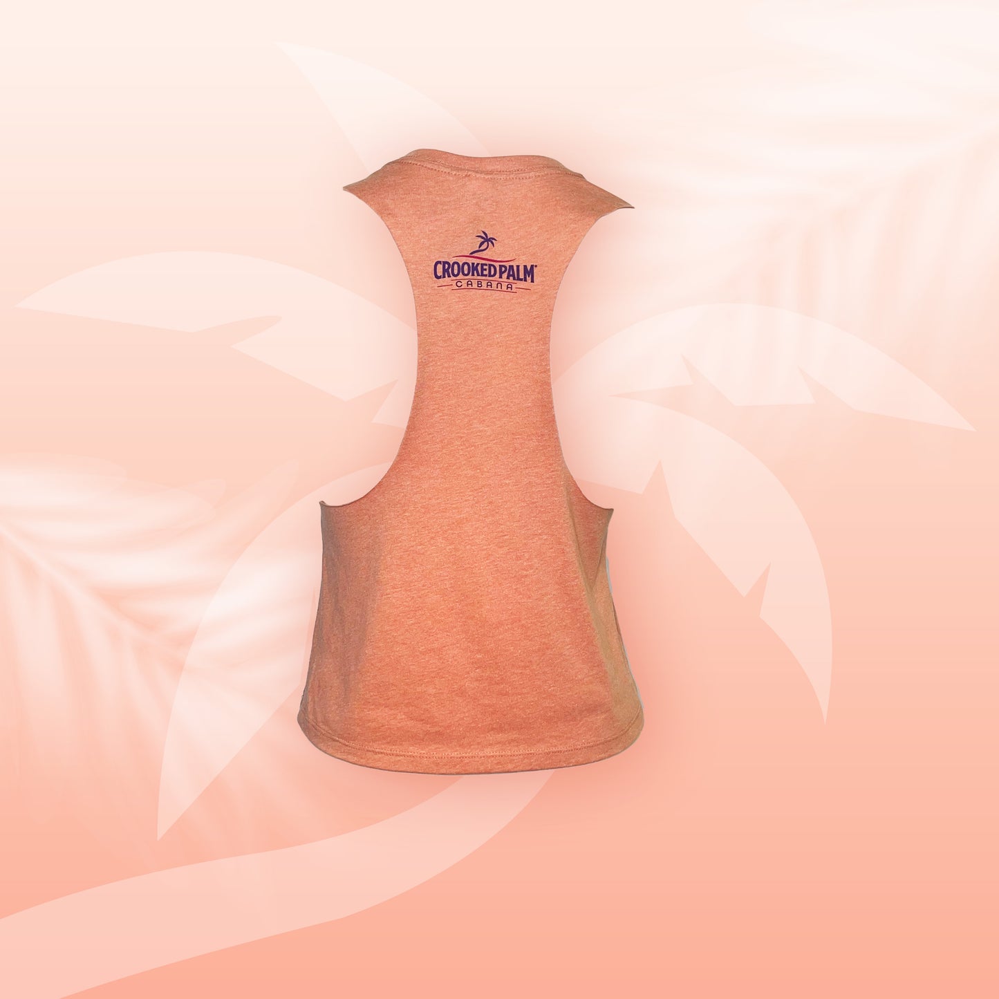 Crooked Palm Cabana - Ladies Tank - Octopus Pink