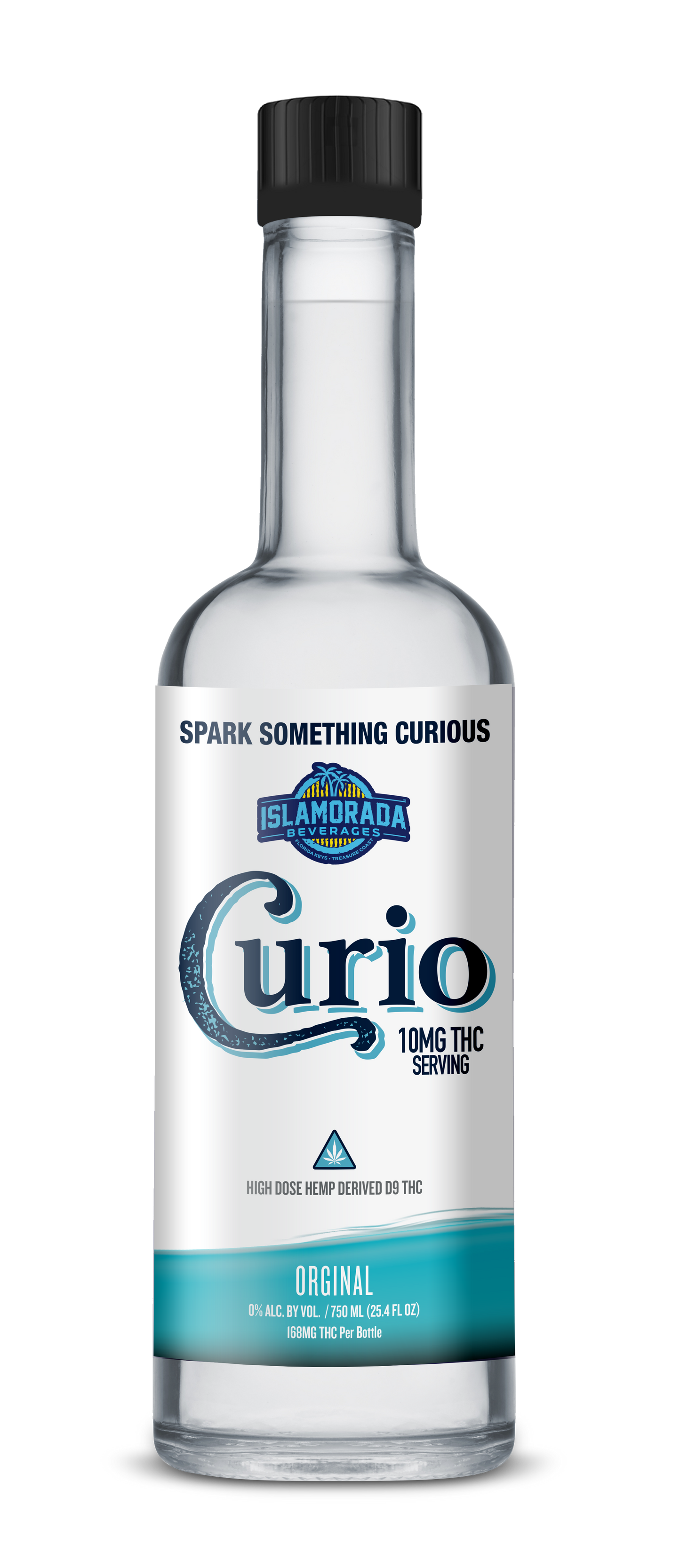 Curio THC 10mg - Original 750ml Spirit