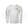 LS Hooded Dry Fit "Tuna" Silver