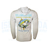 LS Hooded Dry Fit "Tuna" Silver