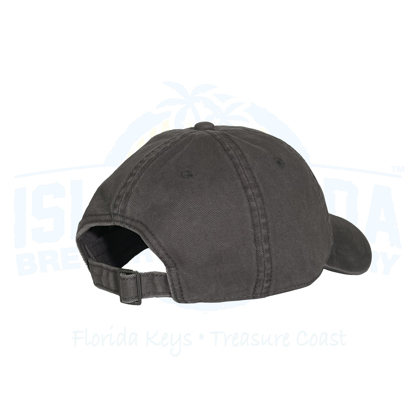 Charcoal Hat Retro Embroidered