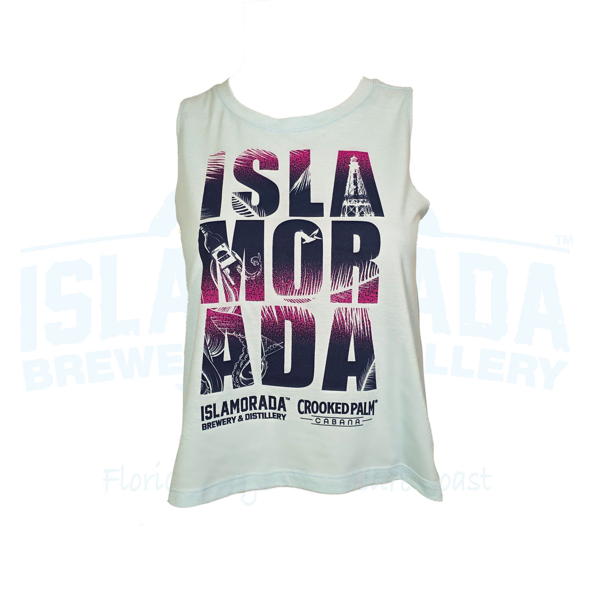Tank Top ISLA MOR ADA Ice Blue