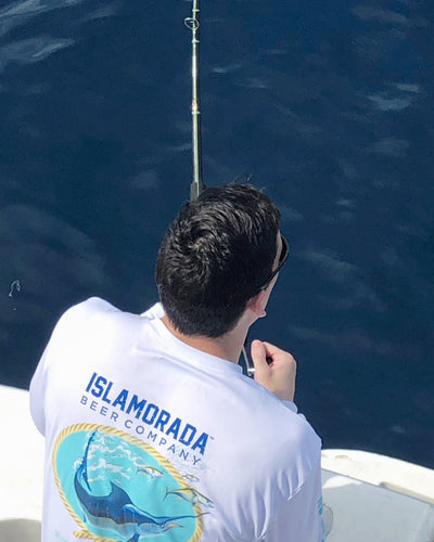 LS Dry Fit "Fish" White