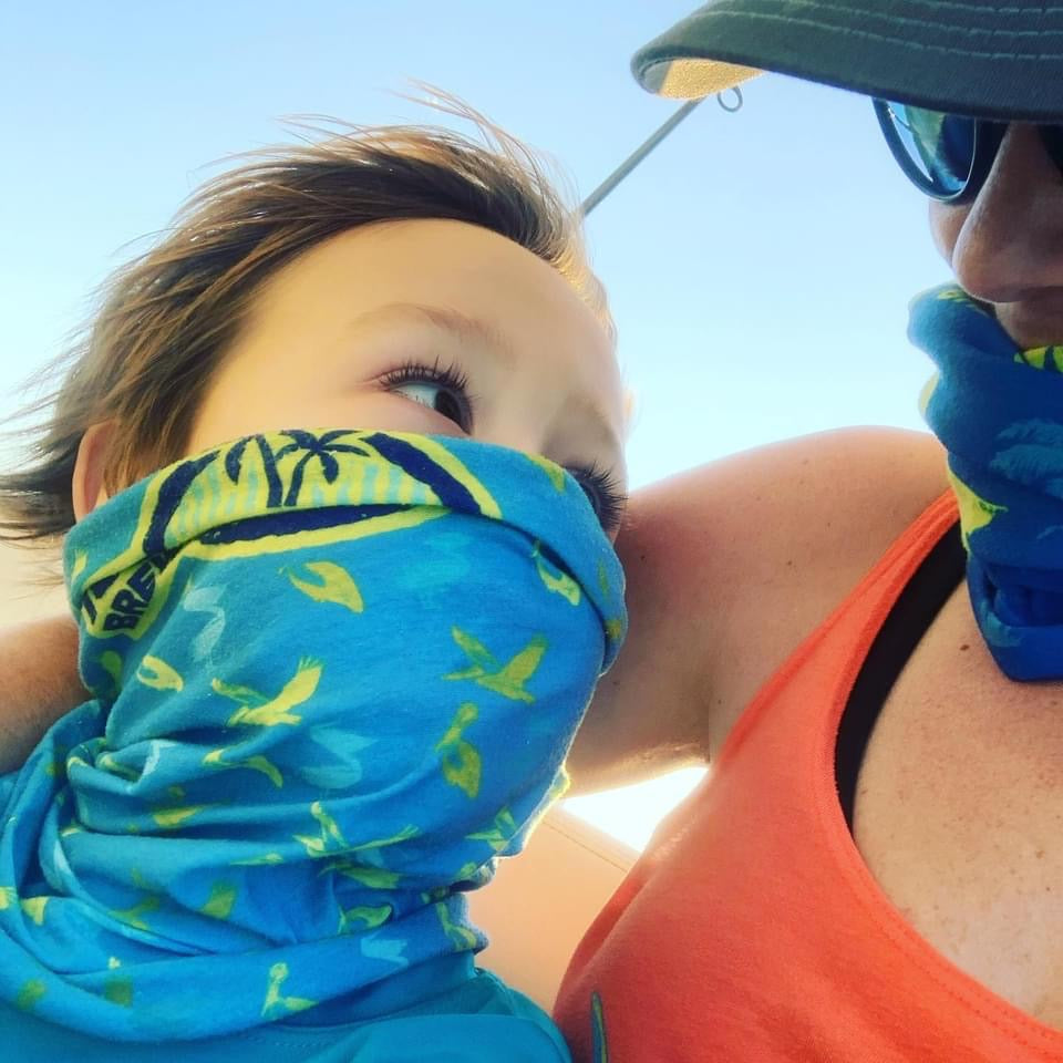 Neck Gaiter Pelican Blue