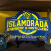 Metal Sign - Islamorada Brewery & Distillery Logo - Navy