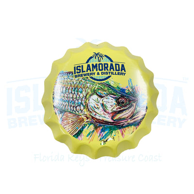 Metal Sign - Tarpon Bottle Cap