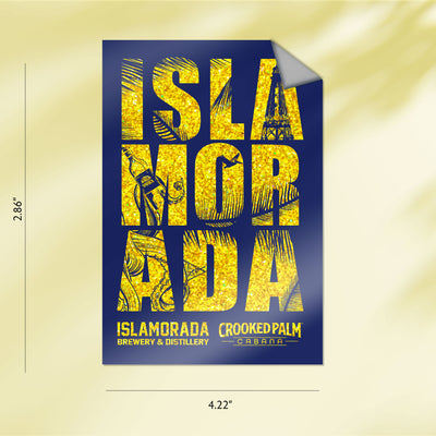 Sticker - ISA MOR ADA Glitter