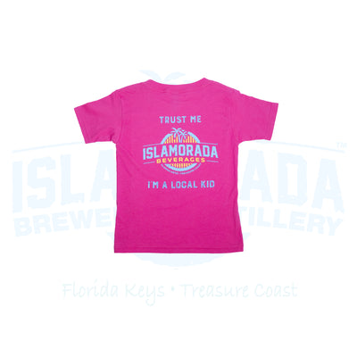 SS Tee "I'm A Local Kid" Pink