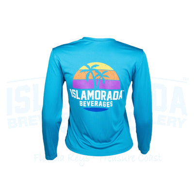 LS Dry Fit Youth Blue Retro Sunset