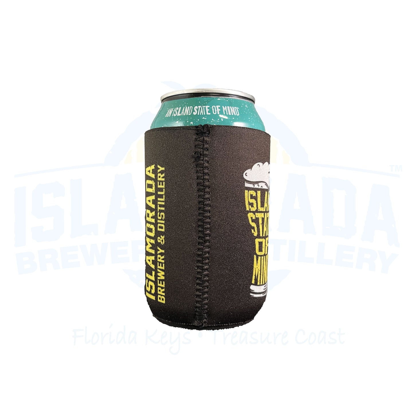 Koolie 12oz Can - Black "Island State Glass"