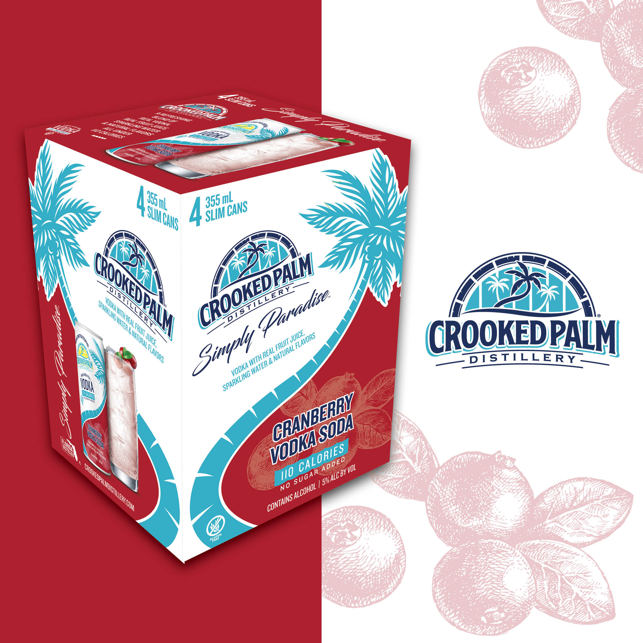 Kadu コラゲリード エクストラソープ Order Crooked Palm 4pk Cranberry shipped to you – Islamorada