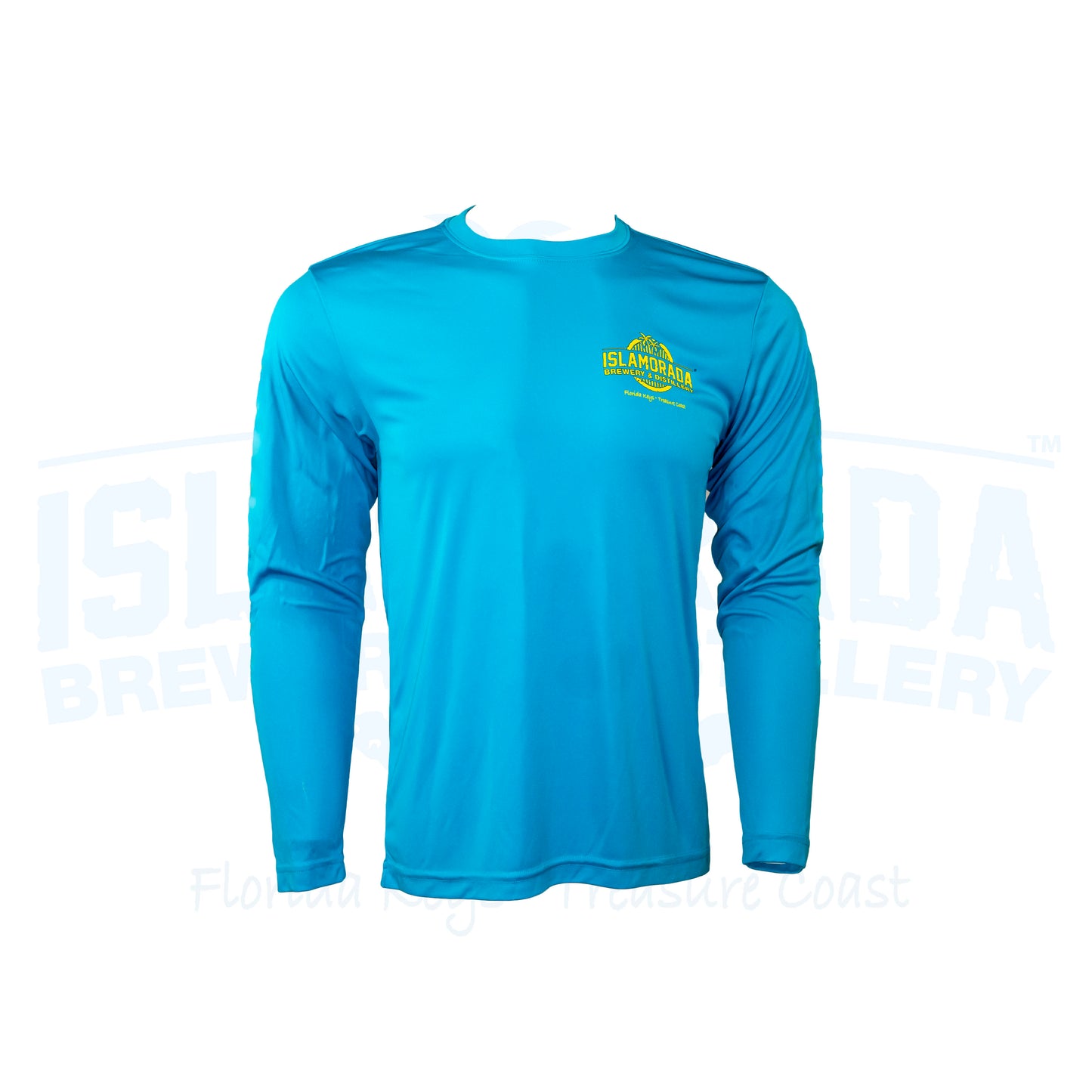 LS Dry Fit "Sunset" Electric Blue